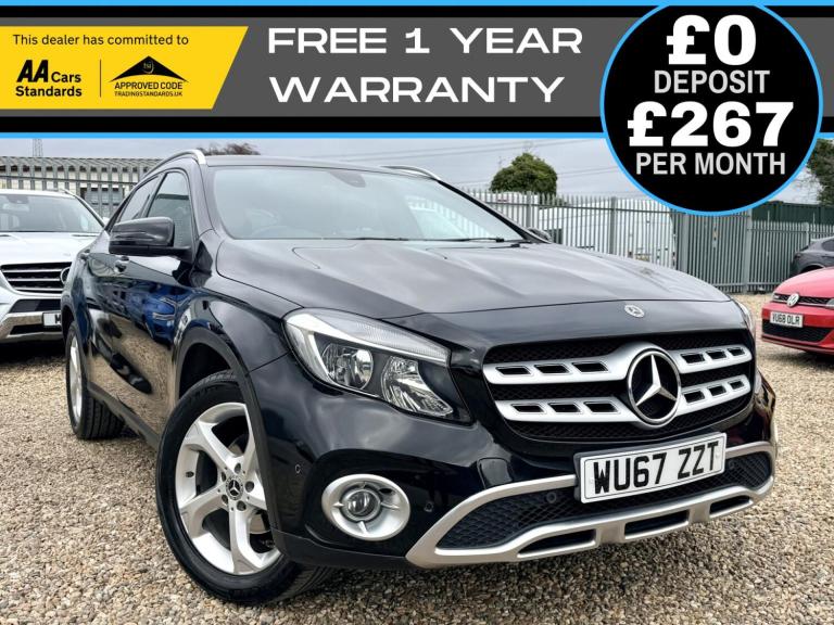 MERCEDES-BENZ GLA 1.6 GLA200 Sport (Executive) SUV 5dr Petrol 7G-DCT Euro 6 2017