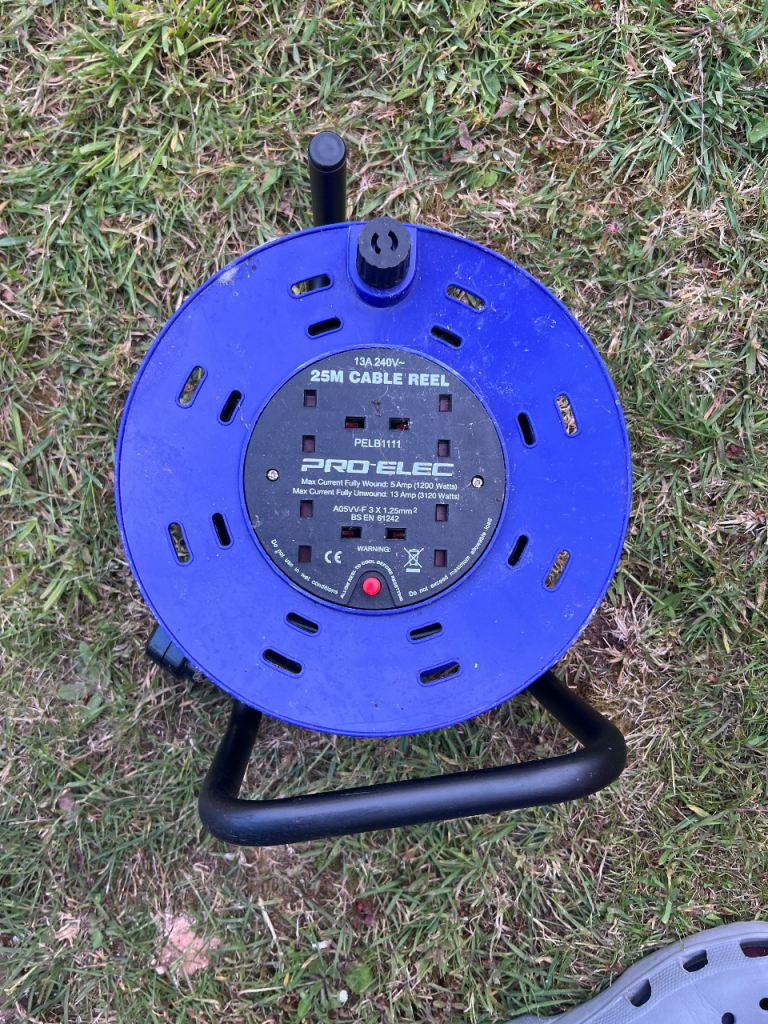 New Extension reel 25 m