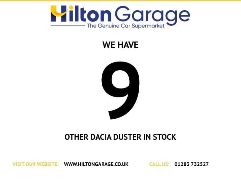 2021 Dacia Duster 1.5 Blue dCi Prestige SUV 5dr Diesel Manual Euro 6 (s/s) (115 ps) - PARKING HAT...