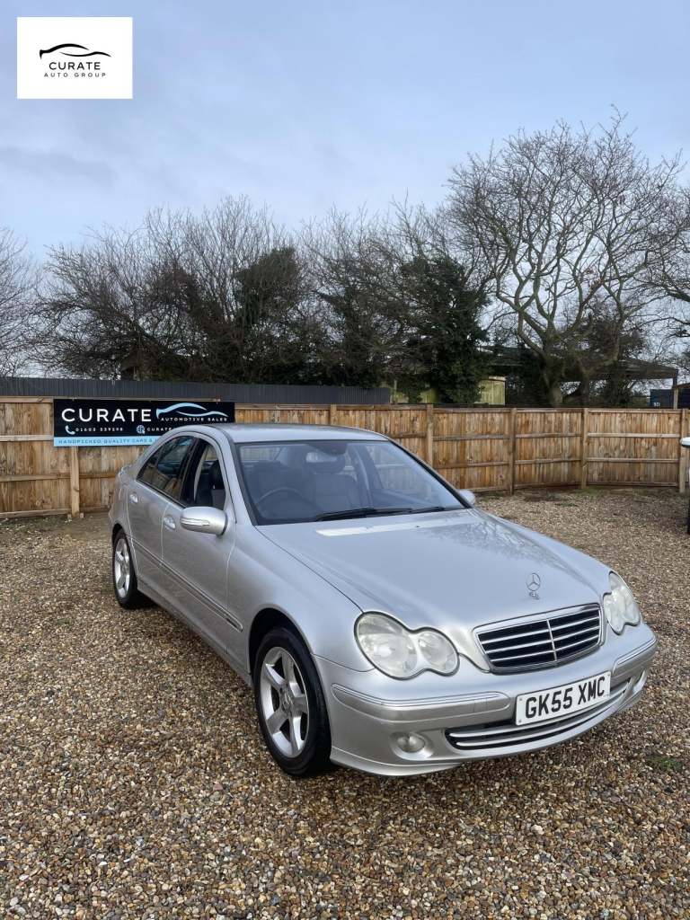 2005 Mercedes-Benz C Class 1.8 C180 Kompressor Avantgarde SE Saloon 4dr Petrol Automatic (193 g/k...