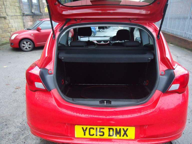 VAUXHALL CORSA 1.4 i ecoTEC Limited Edition Red Manual Petrol 2015