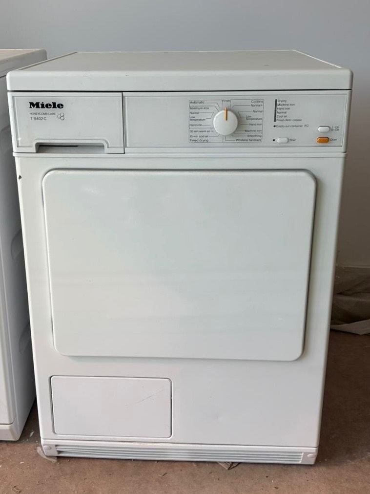Miele Matching Set: W3204 Washing Machine & T8402C Condenser Dryer – London NW3