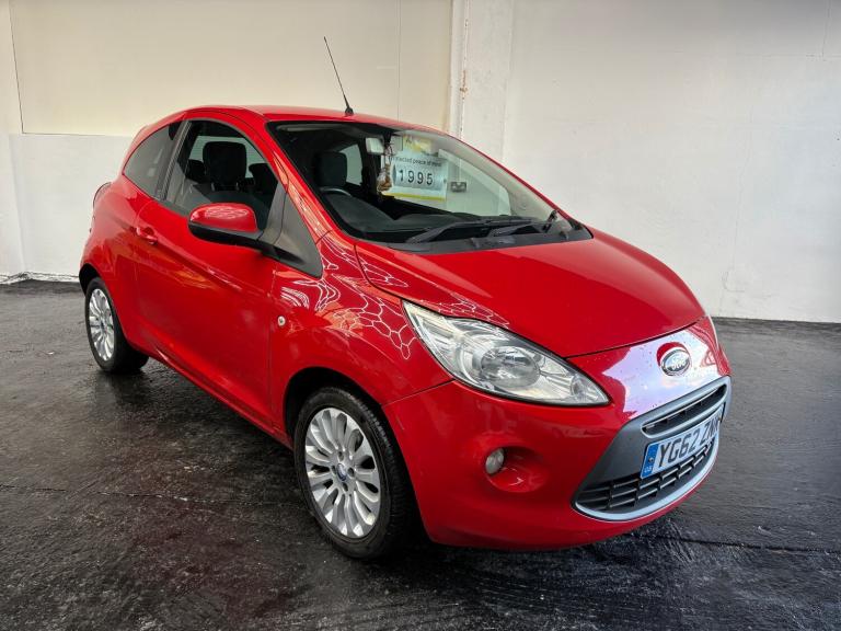 2012 Ford Ka 1.2 Zetec 3dr [Start Stop] HATCHBACK Petrol Manual