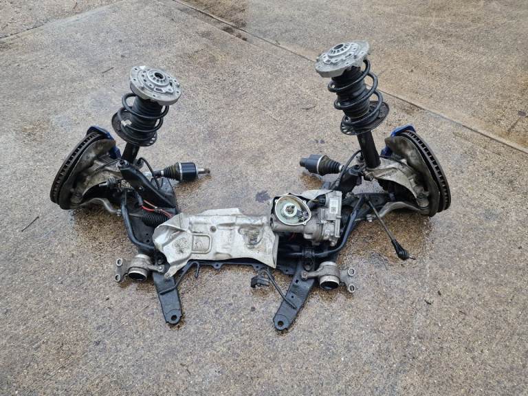 BMW 2 SERIES M235I F44 SUBFRAME SUSPENSION LEG Streering Rack Drive Shaft Breaking Parts 