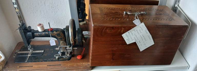 Vintage singer sewing machine