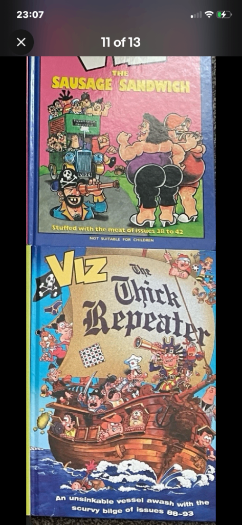 VIZ ANNUALS - 19 Vintage Viz Annuals In Excellent Condition 