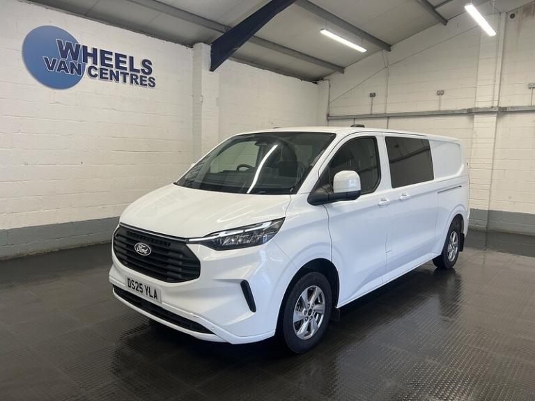 2025 Ford Transit Custom 2.0 EcoBlue 136ps H1 Double Cab Van Limited PANEL VAN DIESEL Manual