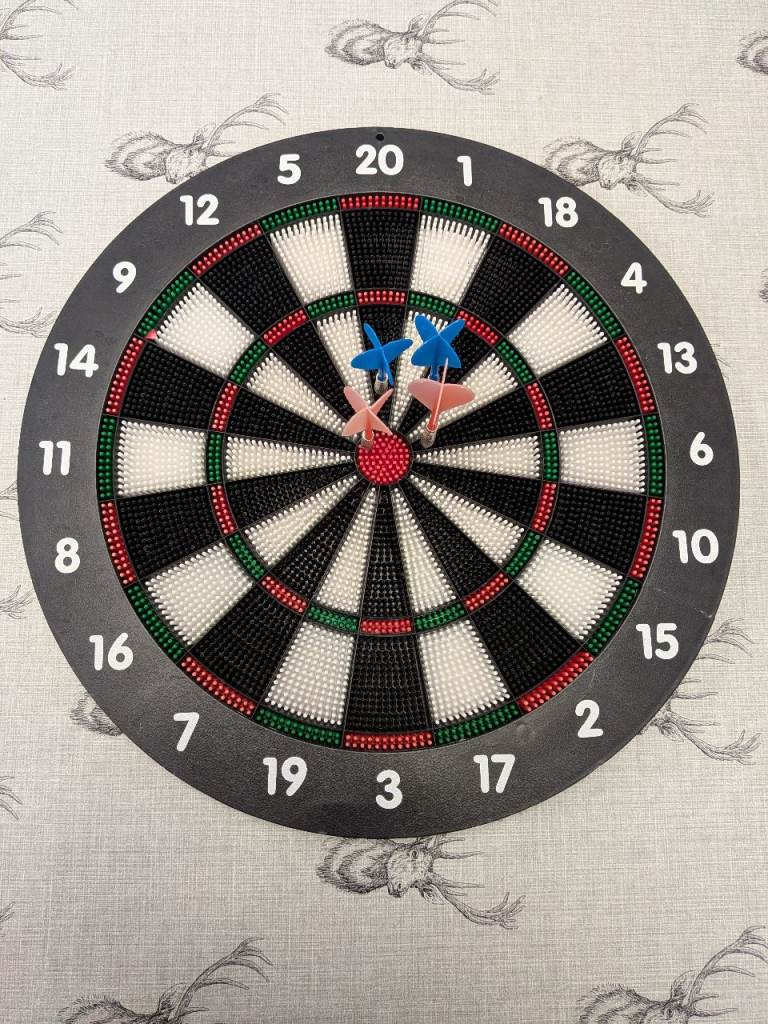 Children's 16" Children's 16" dart board with darts