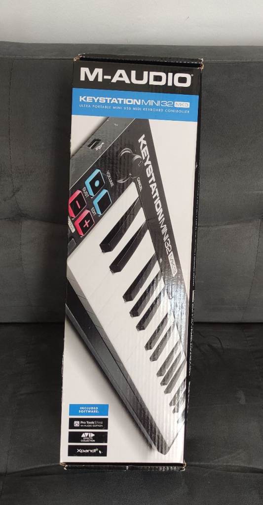 M-Audio Keystation Mini 32 MK3 MIDI Keyboard Controller – Brand New & Boxed