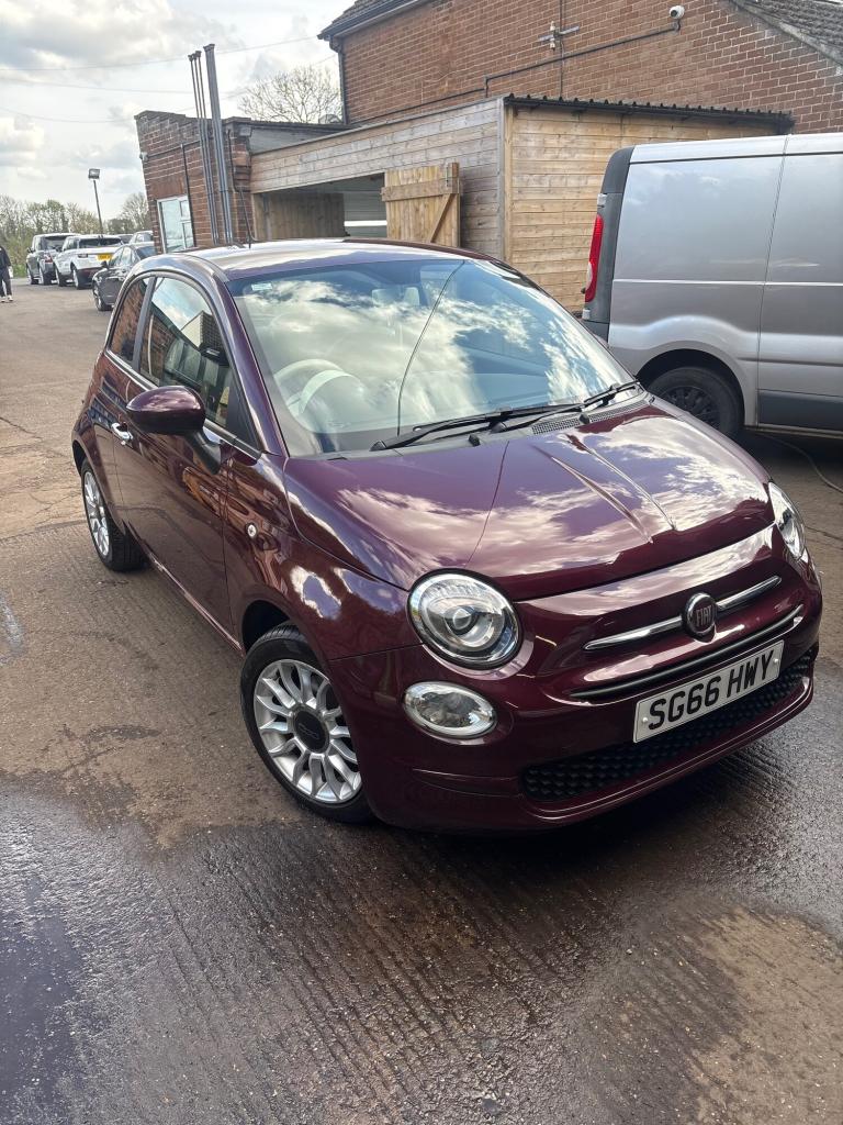 2016 Fiat 500 1.2 Pop Star 3dr HATCHBACK Petrol Manual