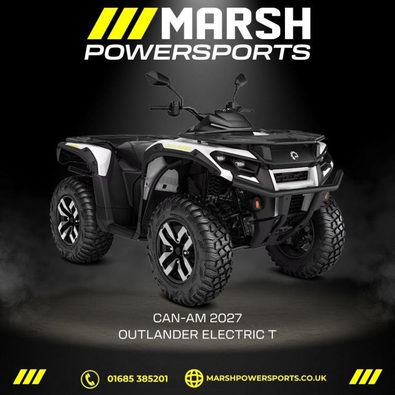 Can-Am Outlander Electric T 2027 - Can-Am Main Dealer - Order Now!