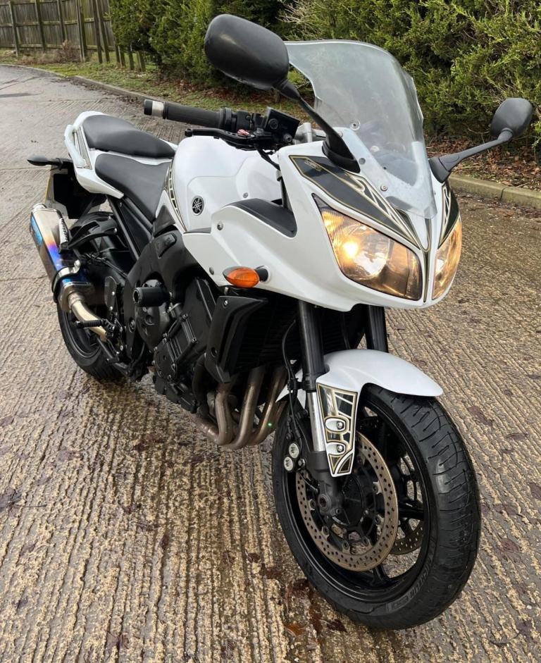 2013 13 YAMAHA FZ1 FAZER ABS 1000 FZ1S WHITE FZS1000 SPORTS TOURER FZ 1000