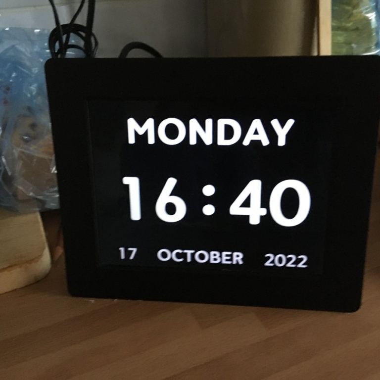 * Day / Date, Clock and more