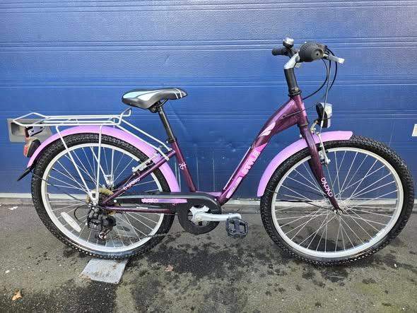 Kids comfort bike STYLE XOXO Age 8-11, 125-148cm Wheels 24" Frame 13" VGC!