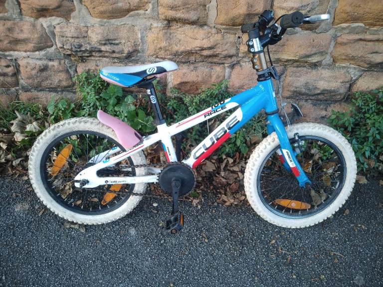 Cube 160 Race Kids Girls Boys 16-inch Bike