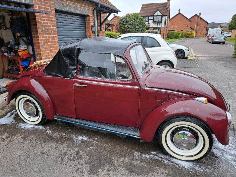 Classic VW beetle convertable