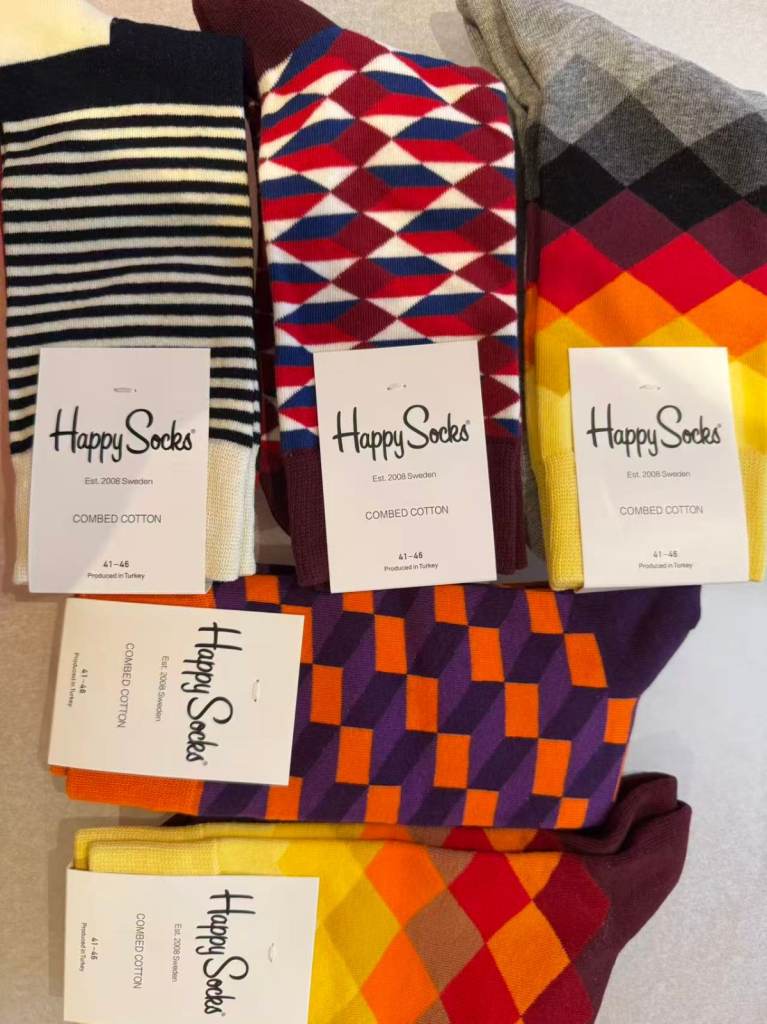 image for 10 Pairs Happy Colourful Funny Socks Men Women Christmas, Birthday, Secret Santa