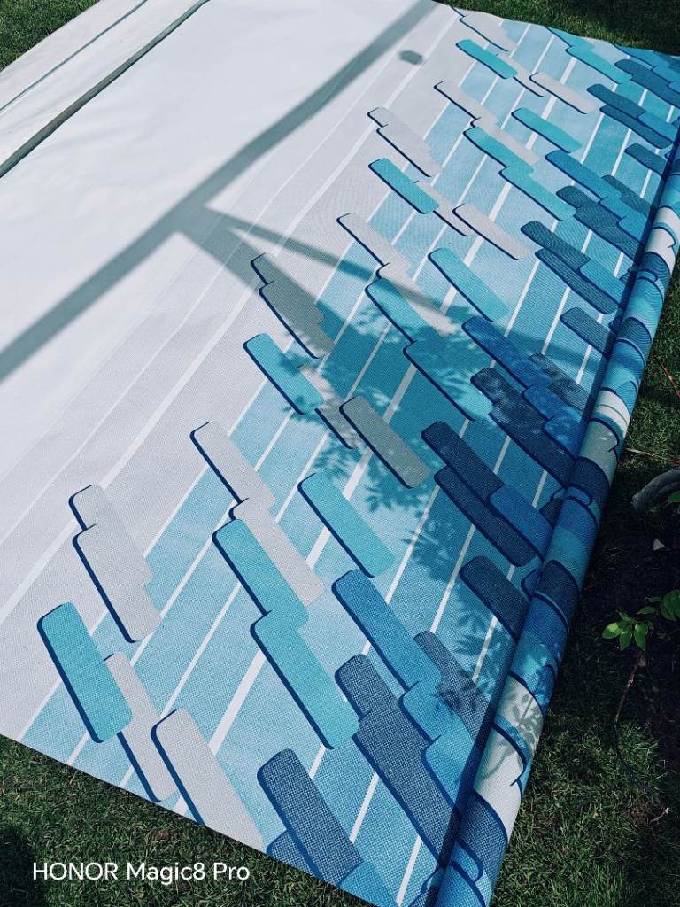 Awning (Fiamma XL) for caravan or campervan