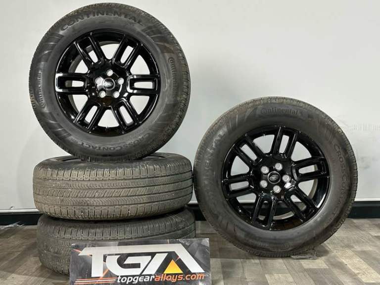19" Genuine LAND ROVER DEFENDER L663 STYLE 6010 Alloy Wheels & CONTINENTAL Tyres