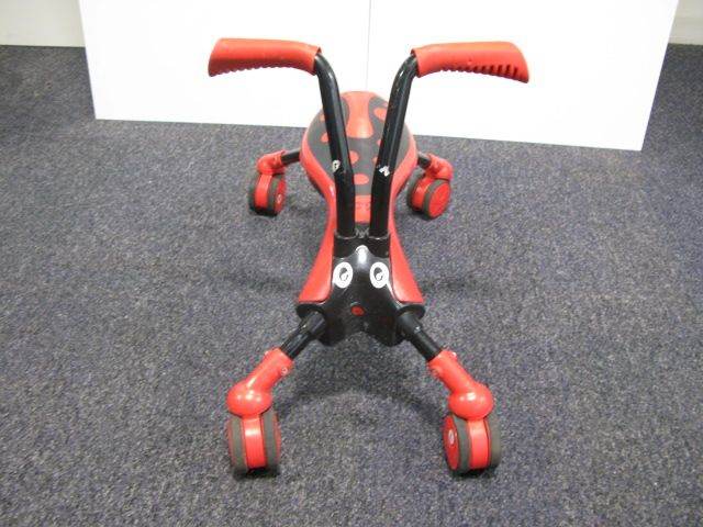 Scramblebug Beetle 4-Wheel Balance Bike Trike For 1-3 Year Old Toddlers