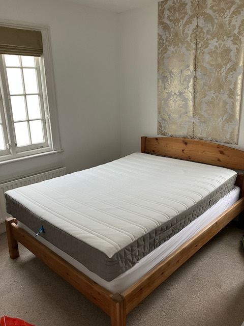 DOUBLE MATTRESS - IKEA Hamarvik - fits 140 cm x 200 cm bed
