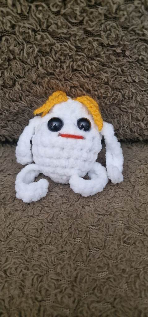 Funky handmade blob character