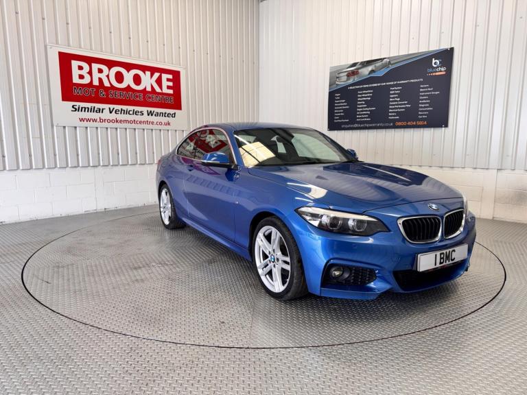 2017 BMW 2 Series 218i M Sport 2dr [Nav] COUPE PETROL Manual