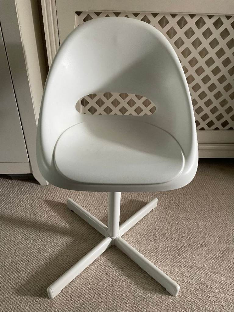 IKEA LOBERGET / SIBBEN Children's desk chair white