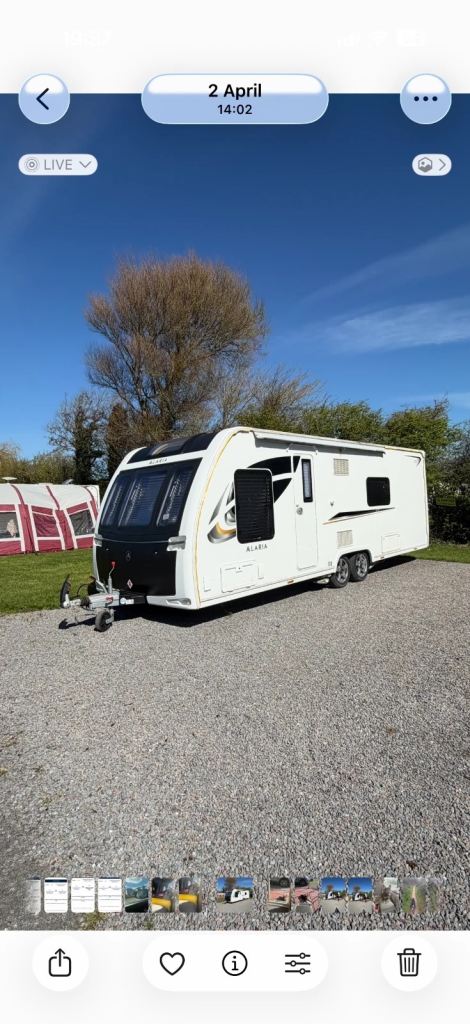 Lunar Alaria 4 berth, twin bed 2017
