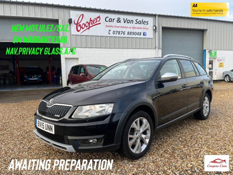 2015 Skoda Octavia 2.0 TDI CR Scout 4x4 5dr ESTATE Diesel Manual