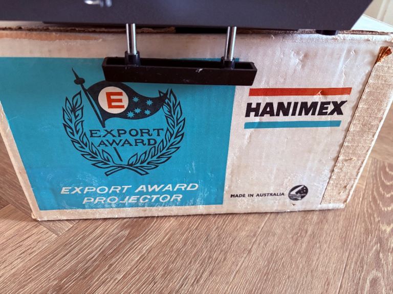 Hanimex Rondette 1200 RF 35mm Slide Projector Working with Box