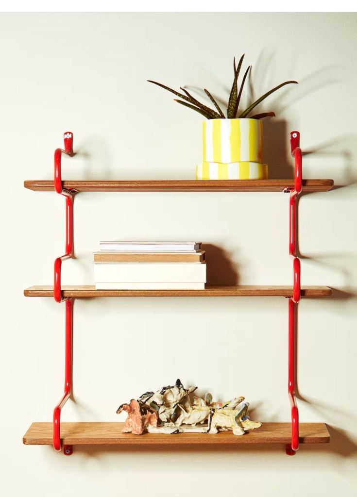 Baby blue H&M Shelf