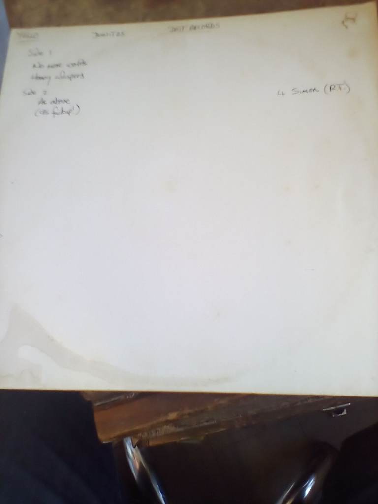 YELLO , NO MORE WORDS,. 12 INCH VINYL EP,. WHITE LABEL ,D.J. PRESS,. 
