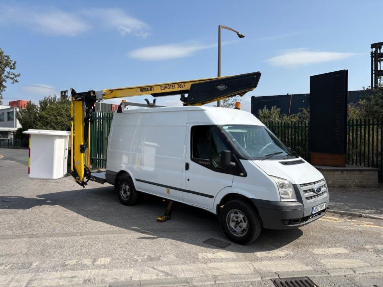 2013 Ford Transit versallift 36LF 13.5m cherry picker 3.5ton NO vat first to see
