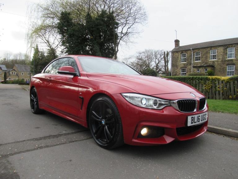 2016 BMW 4 Series 2.0 420i M Sport Euro 6 (s/s) 2dr CONVERTIBLE Petrol Manual