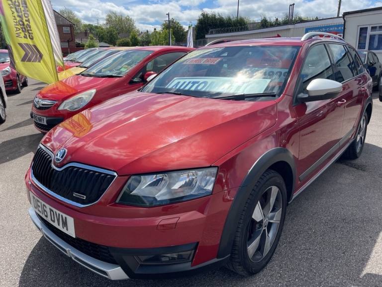 2016 16 SKODA OCTAVIA 2.0 TDI SCOUT ESTATE 5DR DIESEL DSG 4WD EURO 6 (S/S) (184 