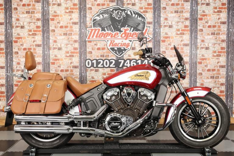 **DEPOSIT TAKEN** 2020 INDIAN SCOUT ICON - 5,121 MILES - FSH - STAGE 1 EXHAUSTS