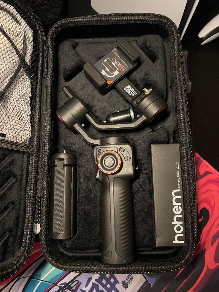 Hohem iSteady M6 Motorised Foldable 360° Smartphone Gimbal Stabiliser w/ Case