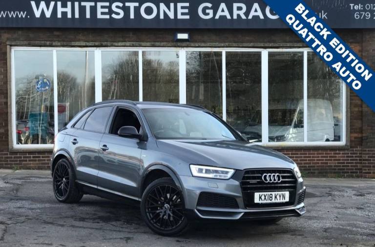 2018 18 AUDI Q3 2.0 TFSI BLACK EDITION SUV 5DR PETROL S TRONIC QUATTRO EURO 6 (S