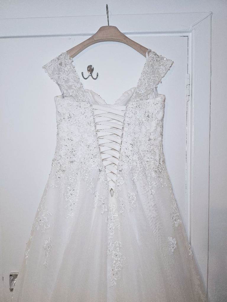 Wed2b Viva Bride Wedding Dress | Emmy - Blush | Size 16 