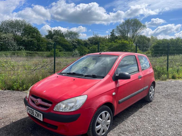 HYUNDAI GETZ 1.1 SPECIAL EDITION 06 REG RED 3 DOOR GENUINE 68932 MOT FEBRUARY 27TH 2027 TAX£170