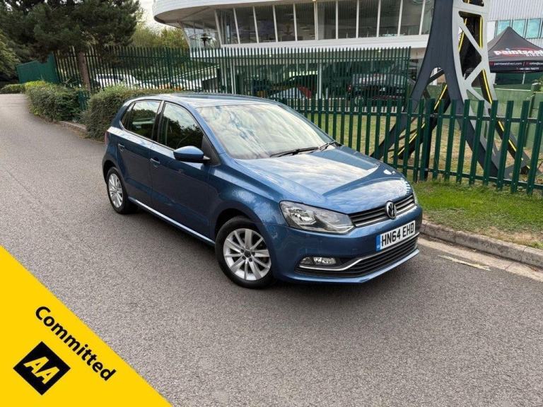 2014 64 VOLKSWAGEN POLO 1.0 BLUEMOTION TECH SE HATCHBACK 5DR PETROL MANUAL EURO
