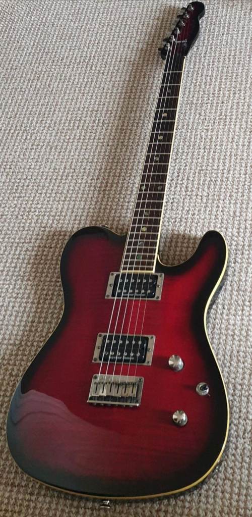 Fender SPECIAL ED. Custom FMT Telecaster FSR HH Tele -Cherry Burst (their take on Gibson Les Paul )