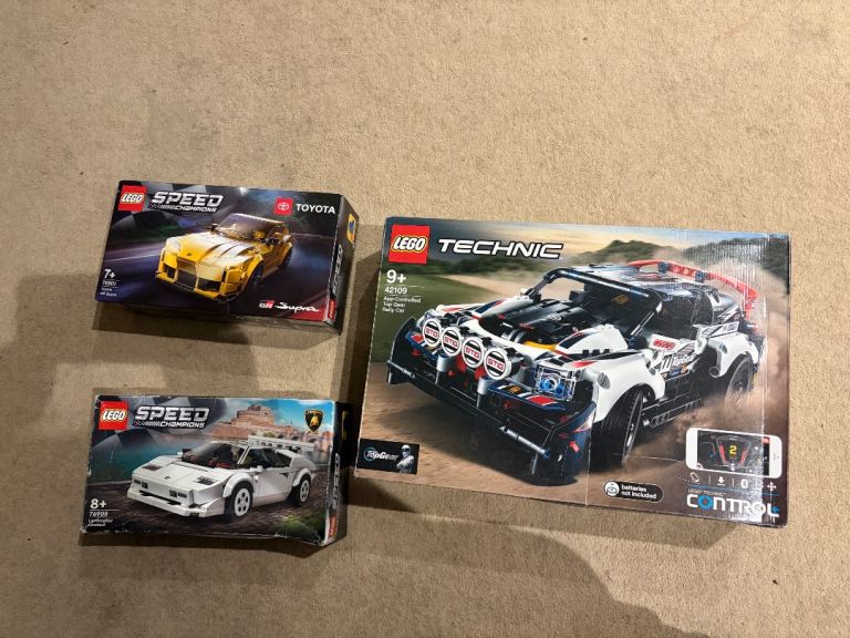 New LEGO Speed Champions & Technic Car Sets - Toyota Supra, Lamborghini, Rally Car