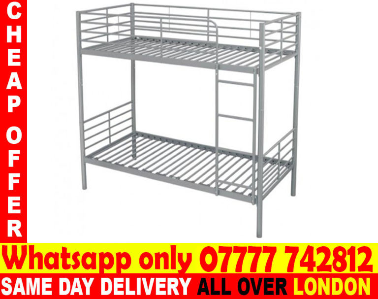 BUNK BED AND MATTRESS .. SINGLE & DOUBLE (bobn)