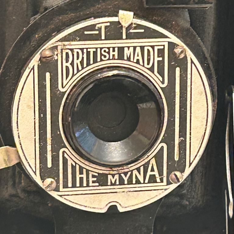 Vintage Myna Folding Camera | British Made | Untested | Collectors Display Piece