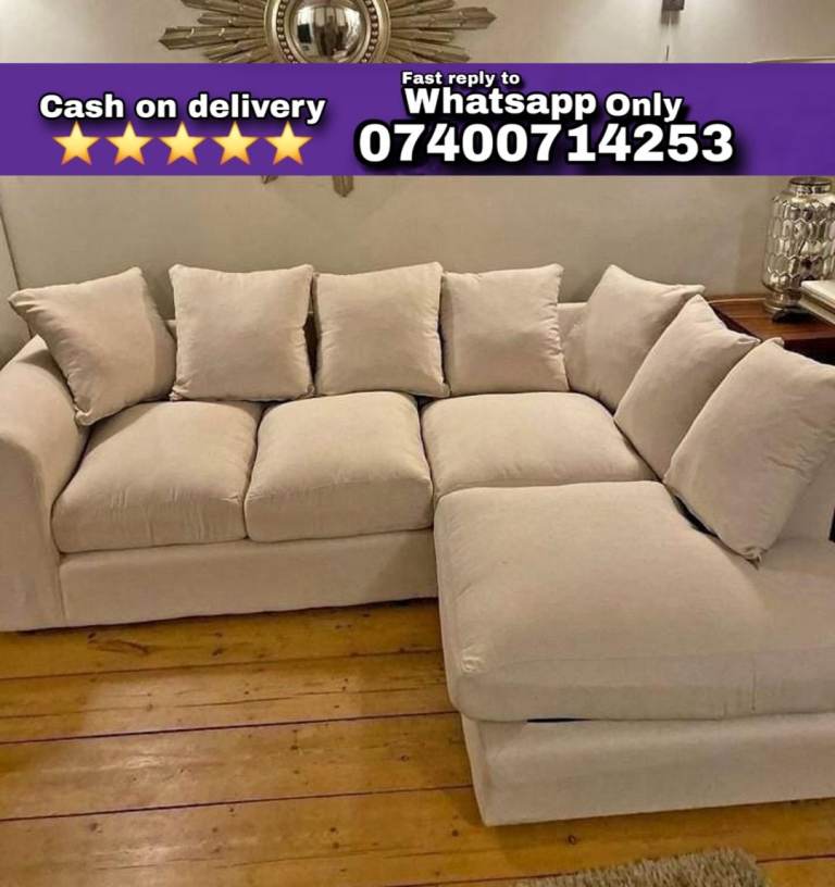 brand new corner and 3+2 seater sofa on sale – Private Seller