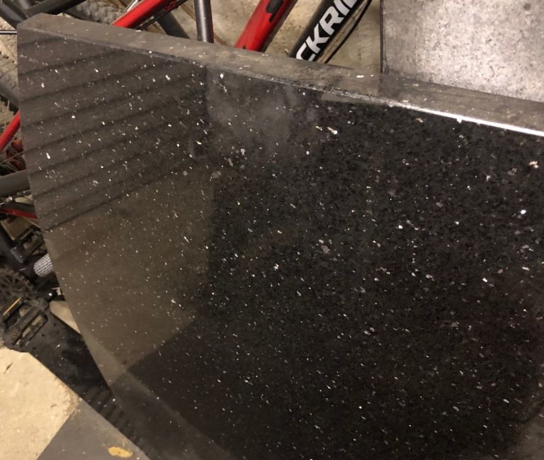Polished Granite worktops and upstands various pieces