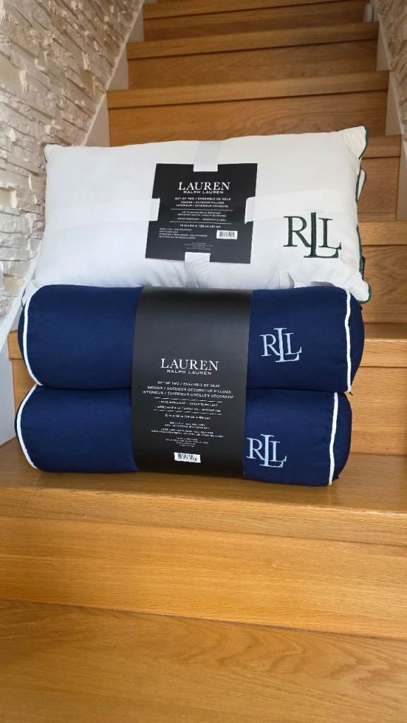 Luxury Ralph Lauren cushions for Your home or outdoor terrace x4