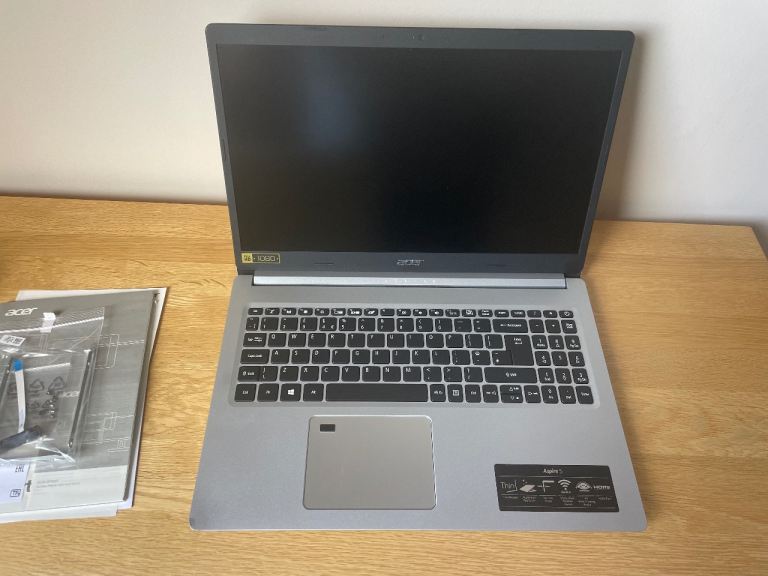 Acer Aspire 5 Laptop (A515-45-R4KJ, 15.6" LCD, 8GB memory, 128GB storage, pure silver)
